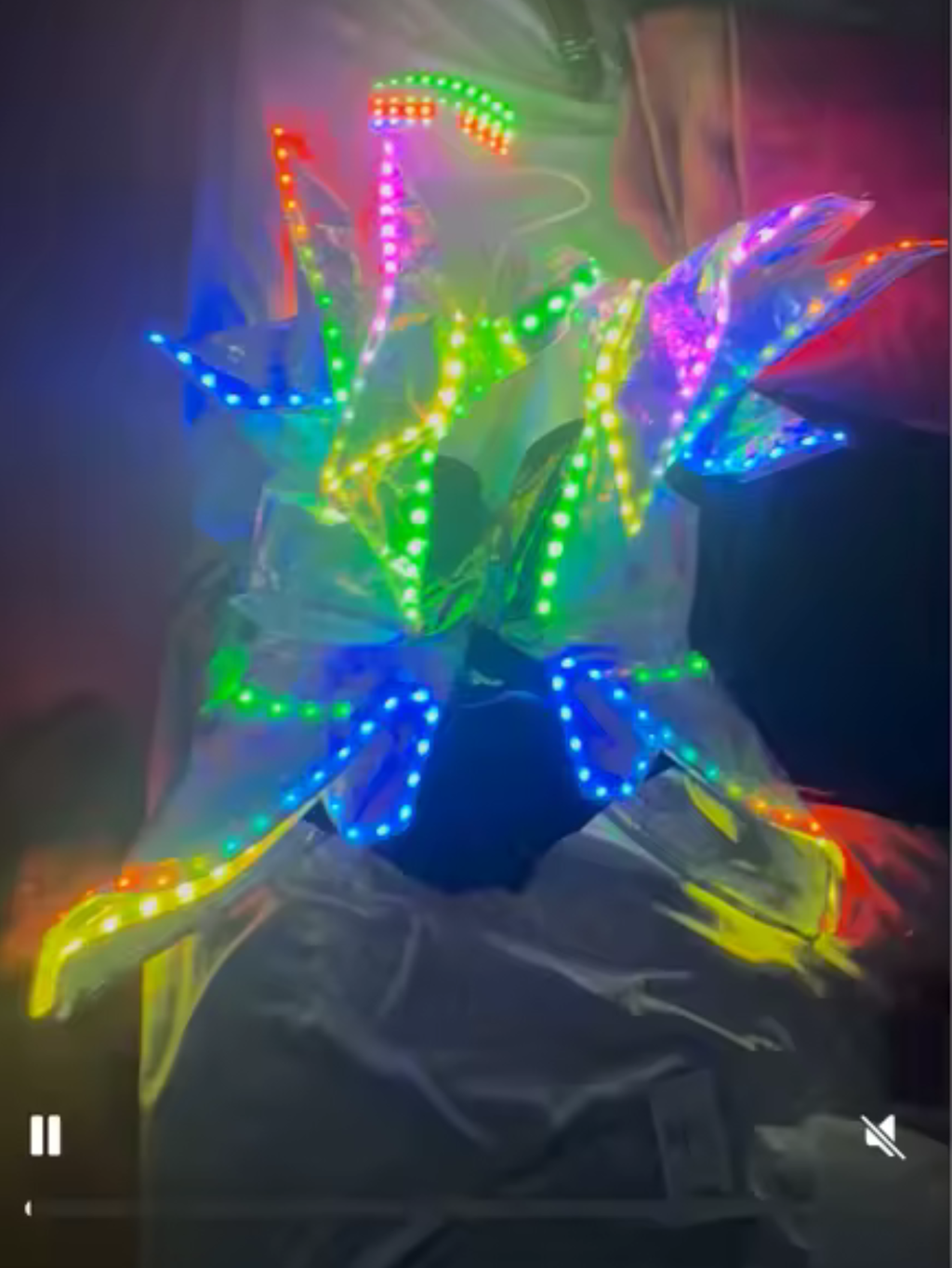 Led Light Costume Instagram Tiktok