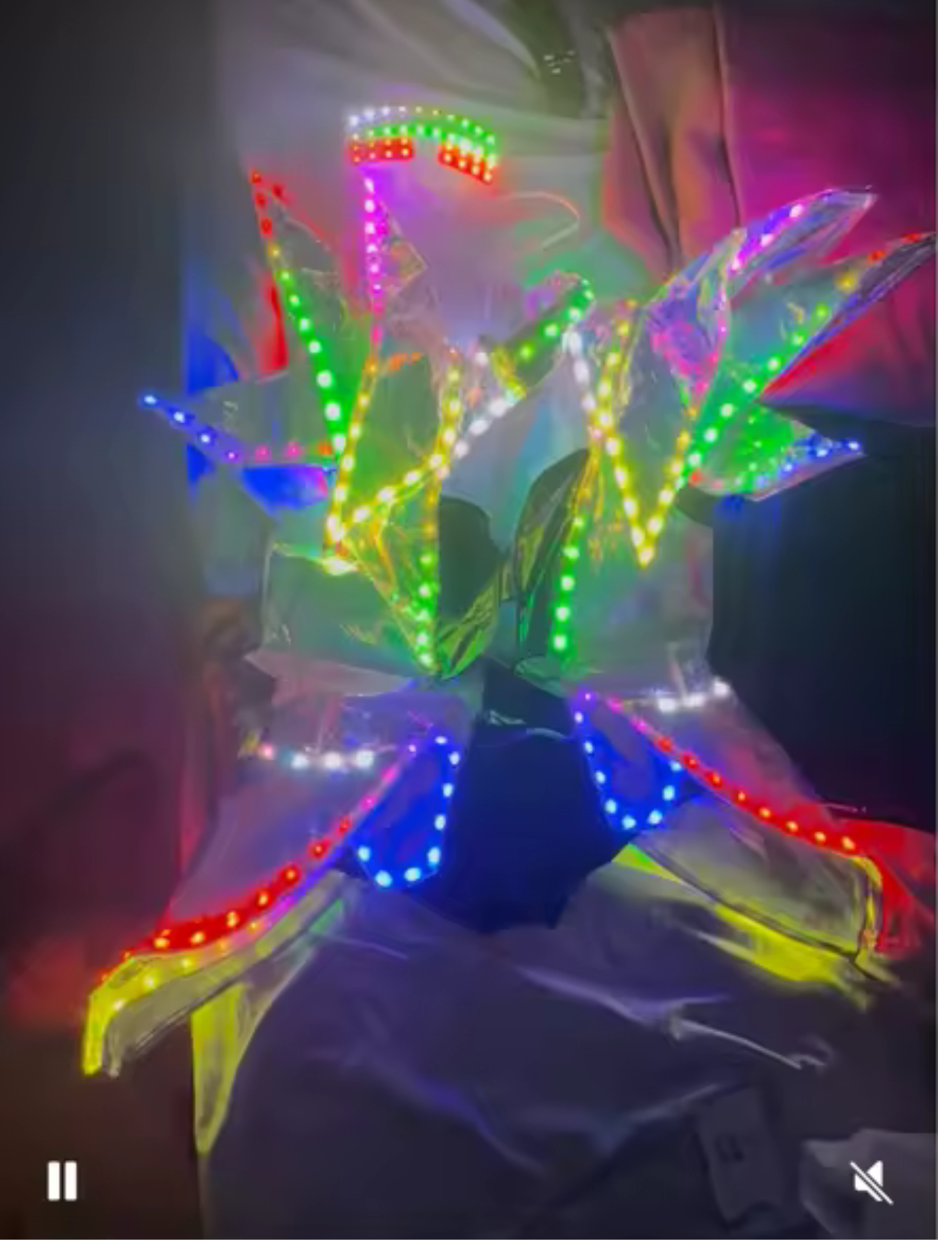 Led Light Costume Instagram Tiktok