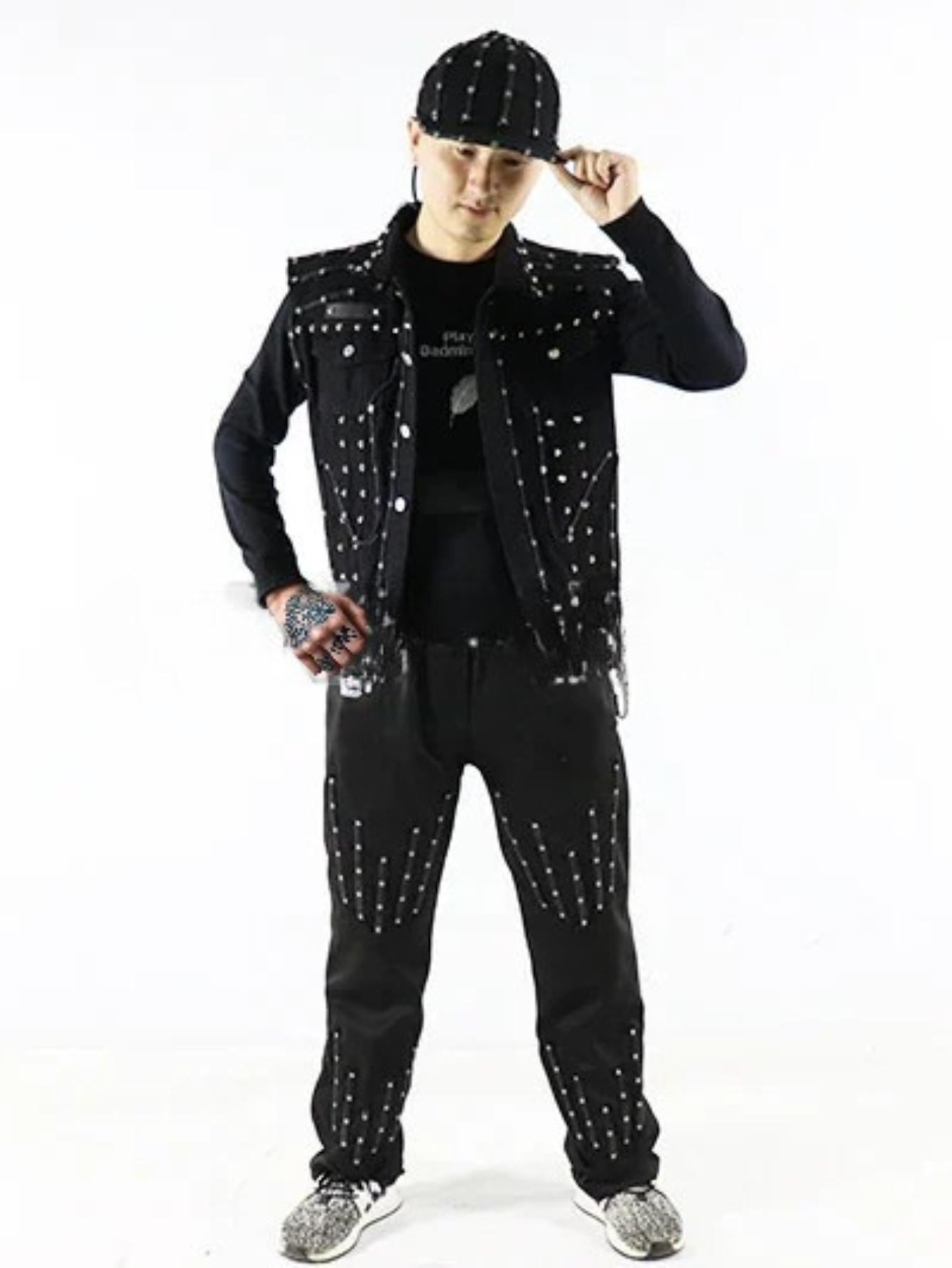 Men Led Light Costume