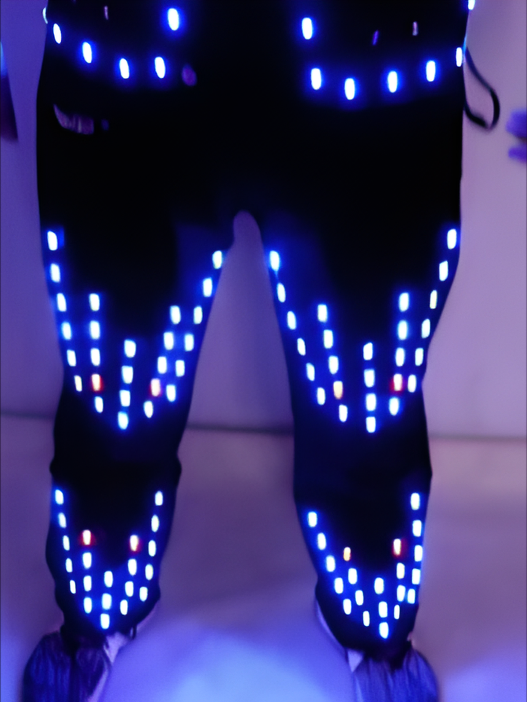 Men Led Light Costume