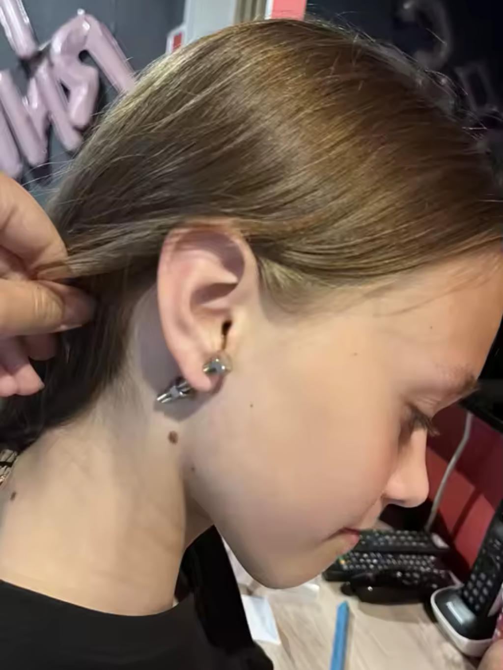 Bolt Screw Earrings