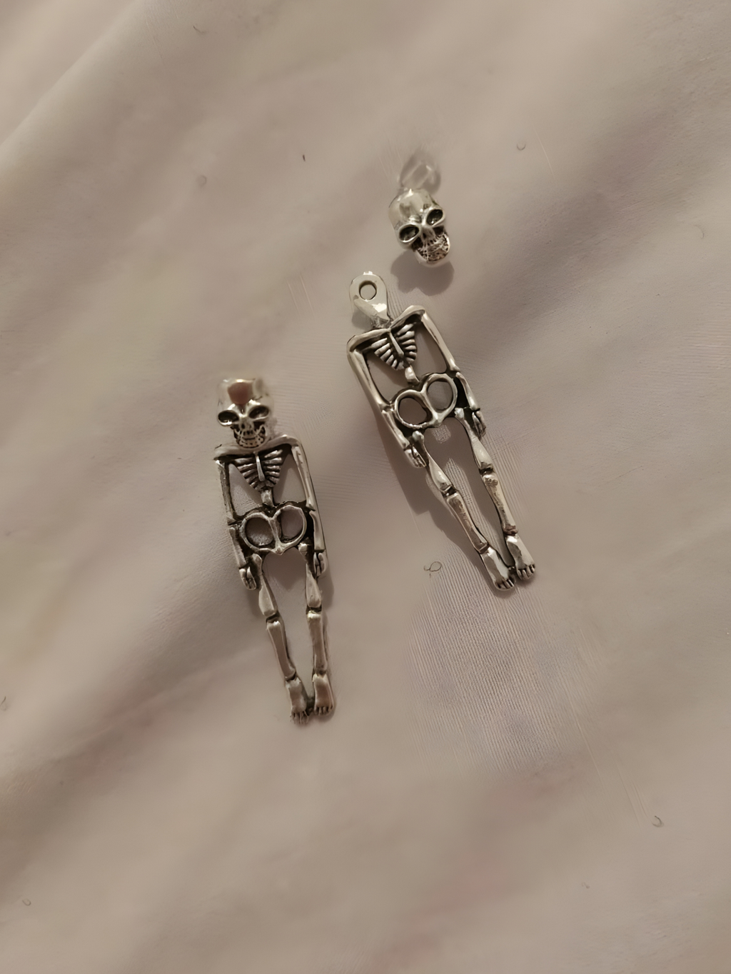 Gothic Skeleton Earrings