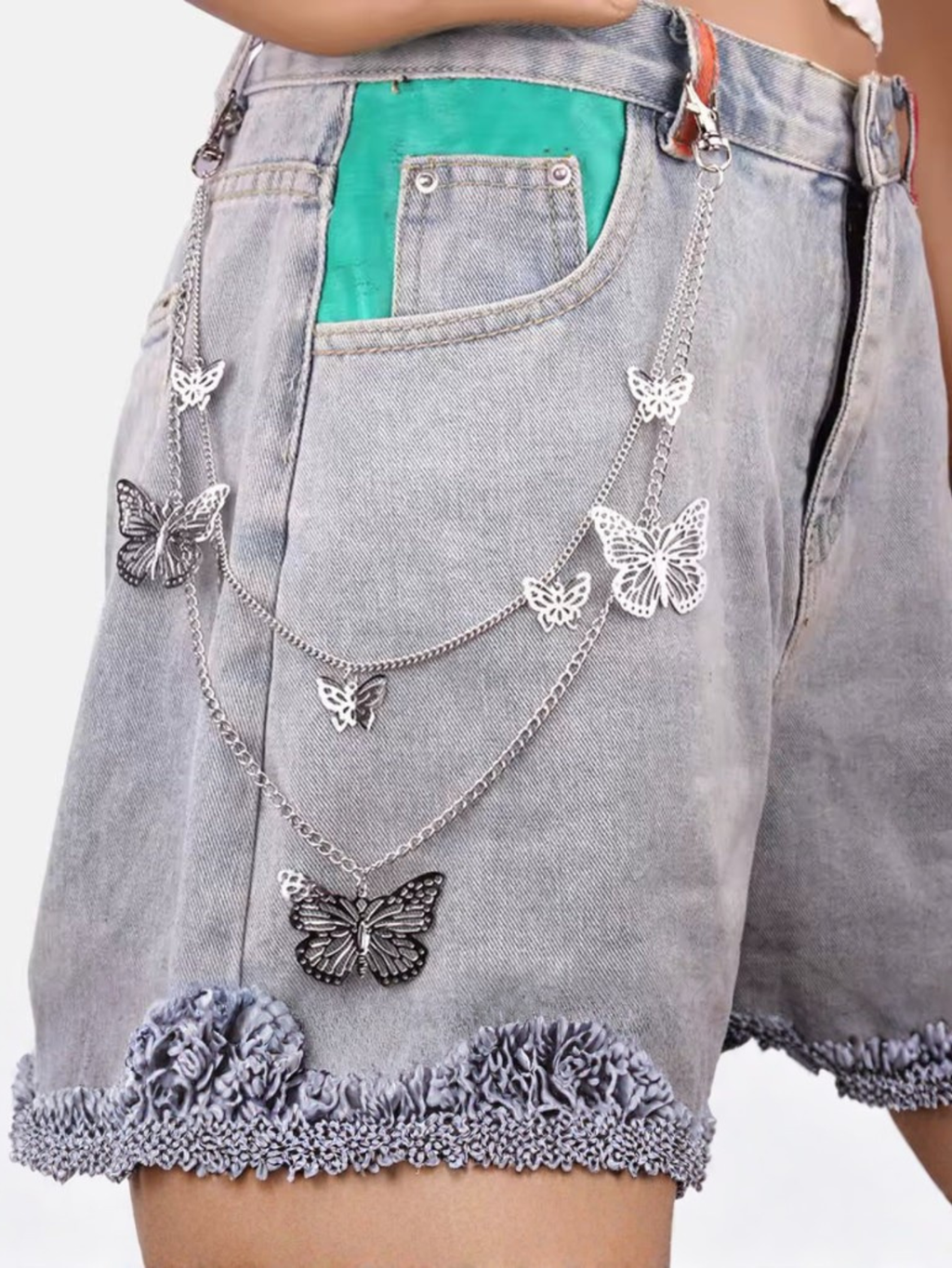 Butterfly Pants Bag Chain