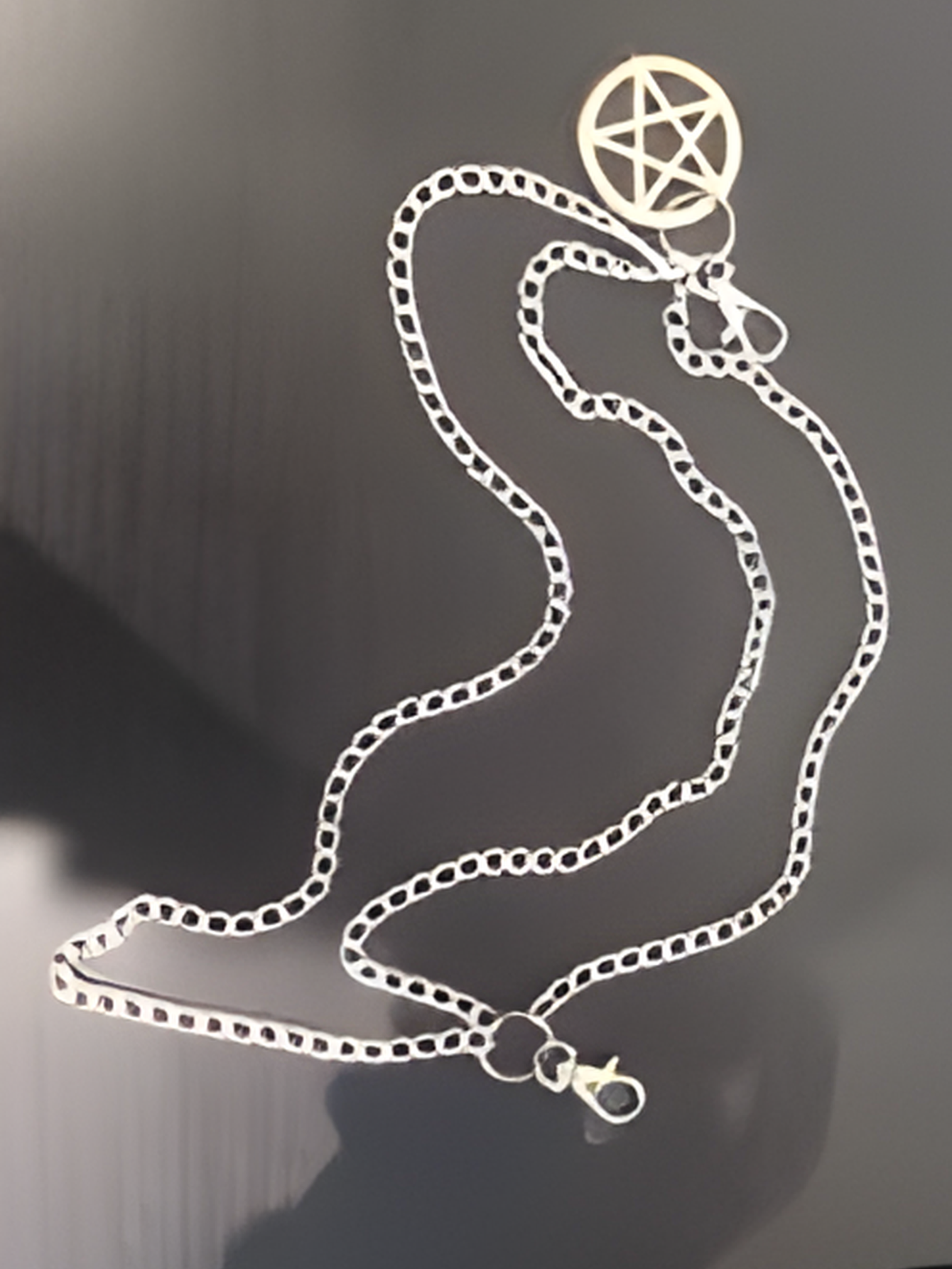 Pentagon Star Astrology Wallet Bag Chain