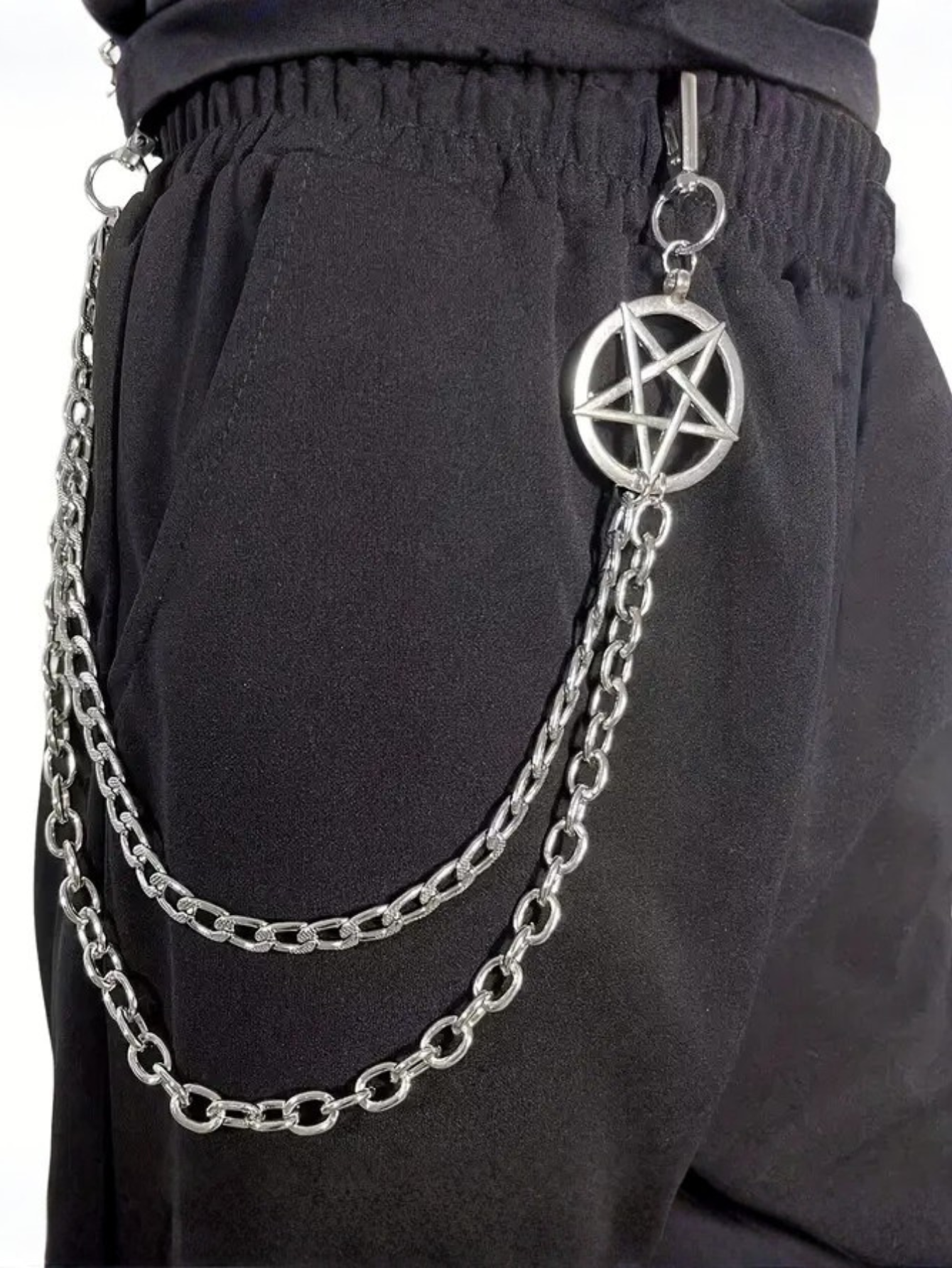 Pentagon Star Astrology Wallet Bag Chain