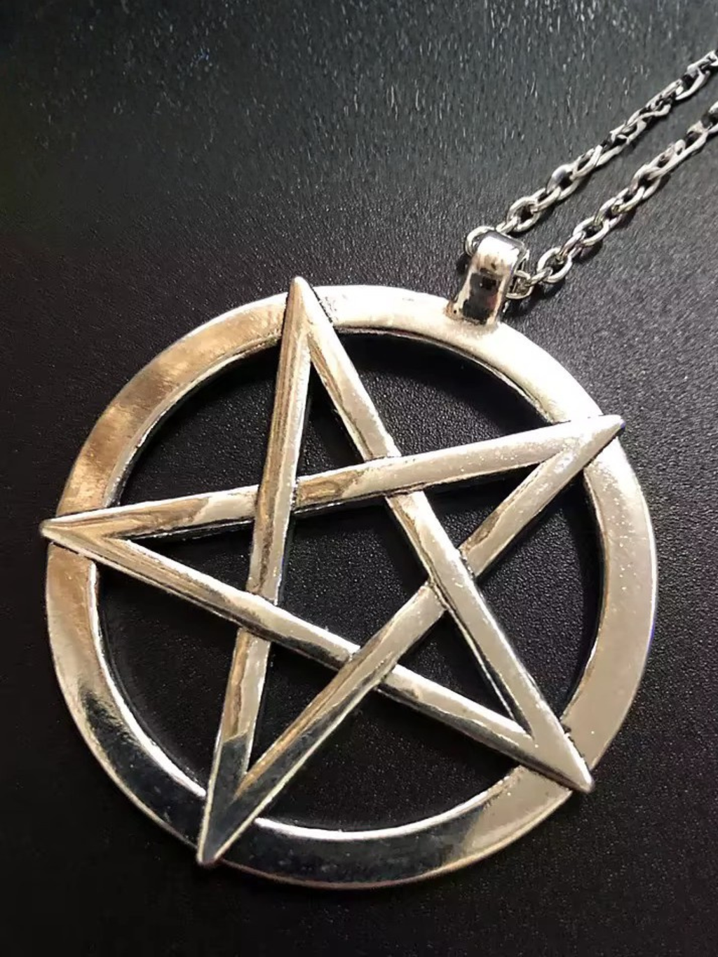 Pentagon Star Astrology Wallet Bag Chain