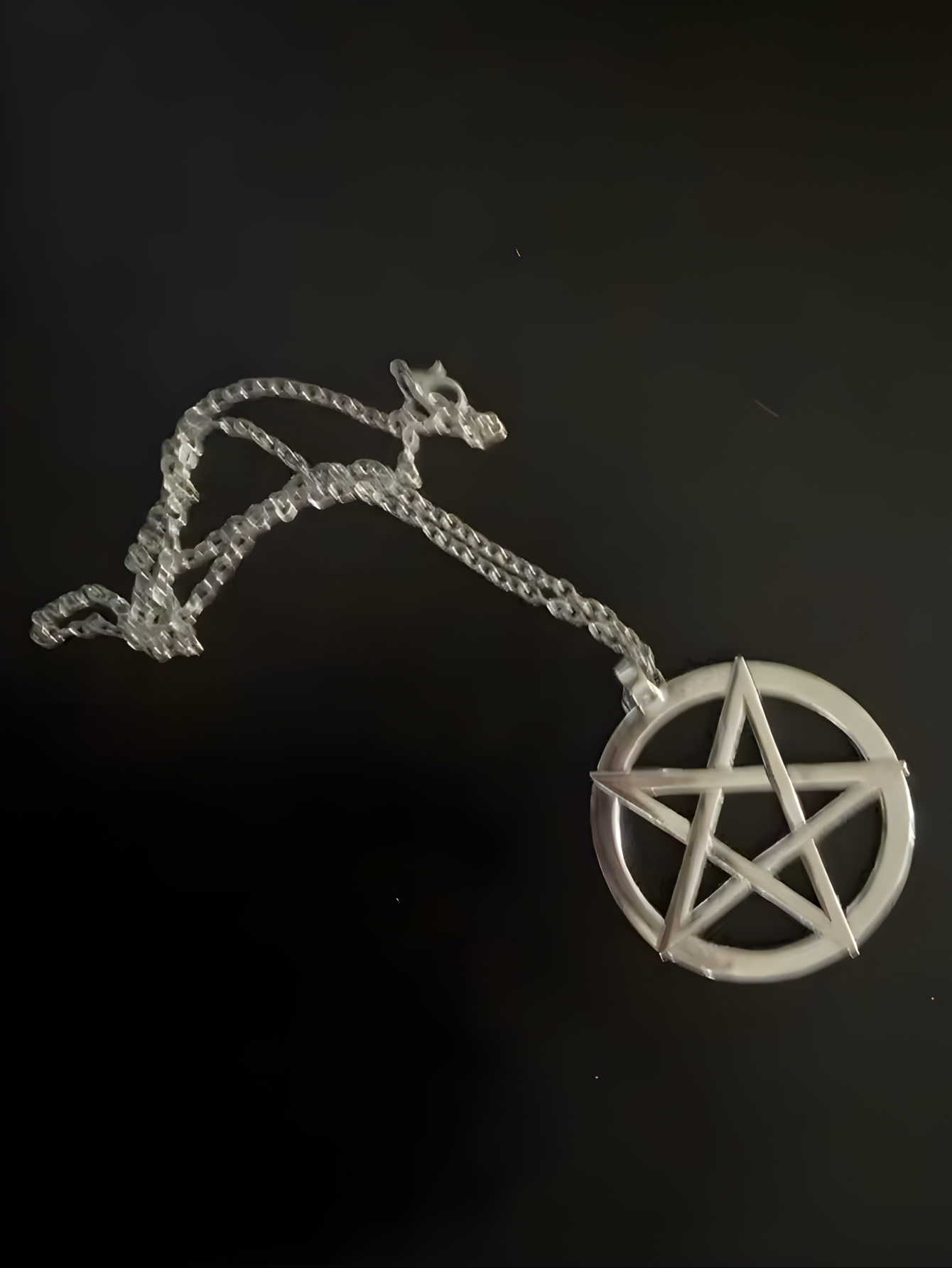 Pentagon Star Astrology Wallet Bag Chain