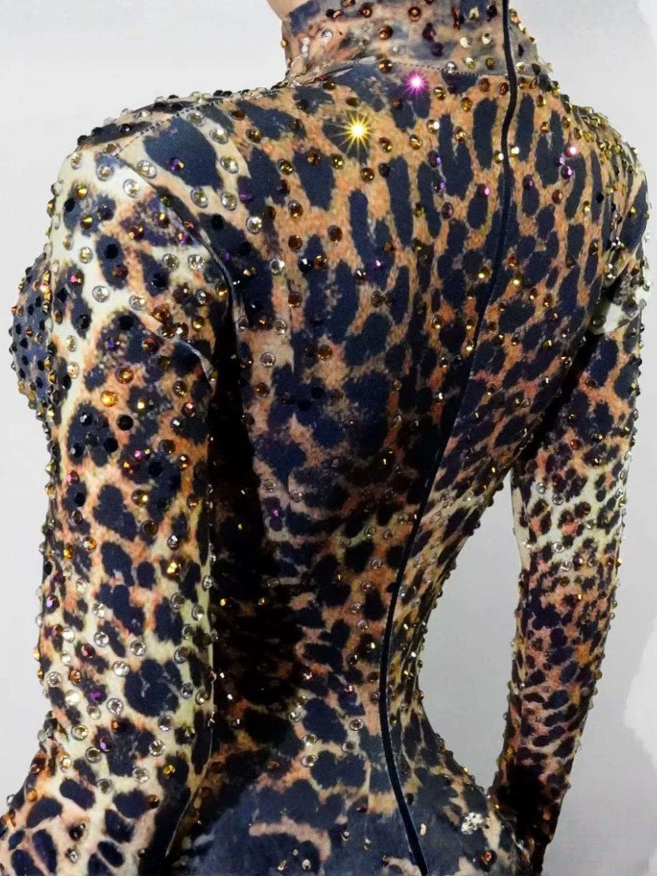 Beyonce Leopard Lyrical Jumpsuit
