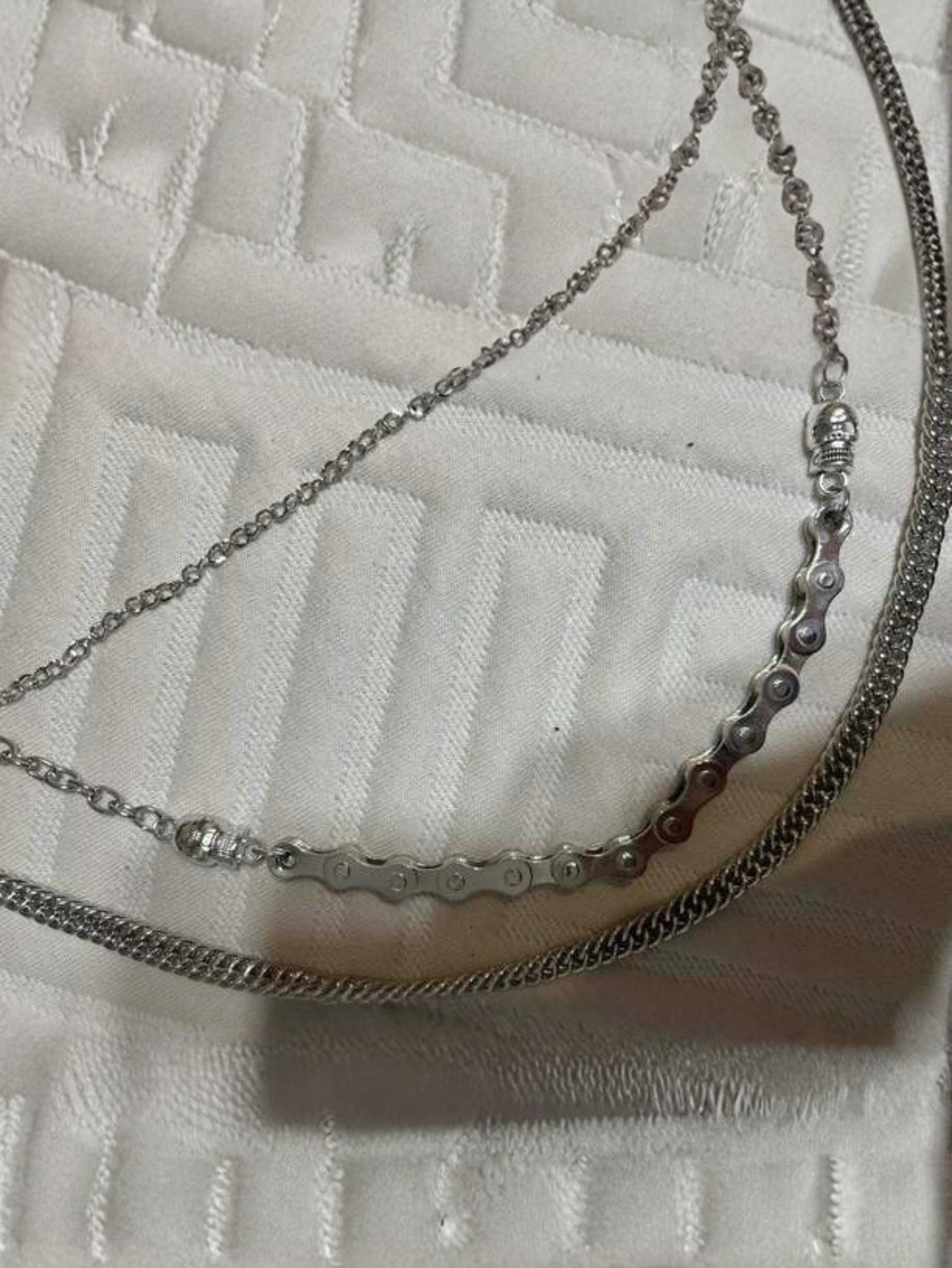 Bike Skull Wallet Chain