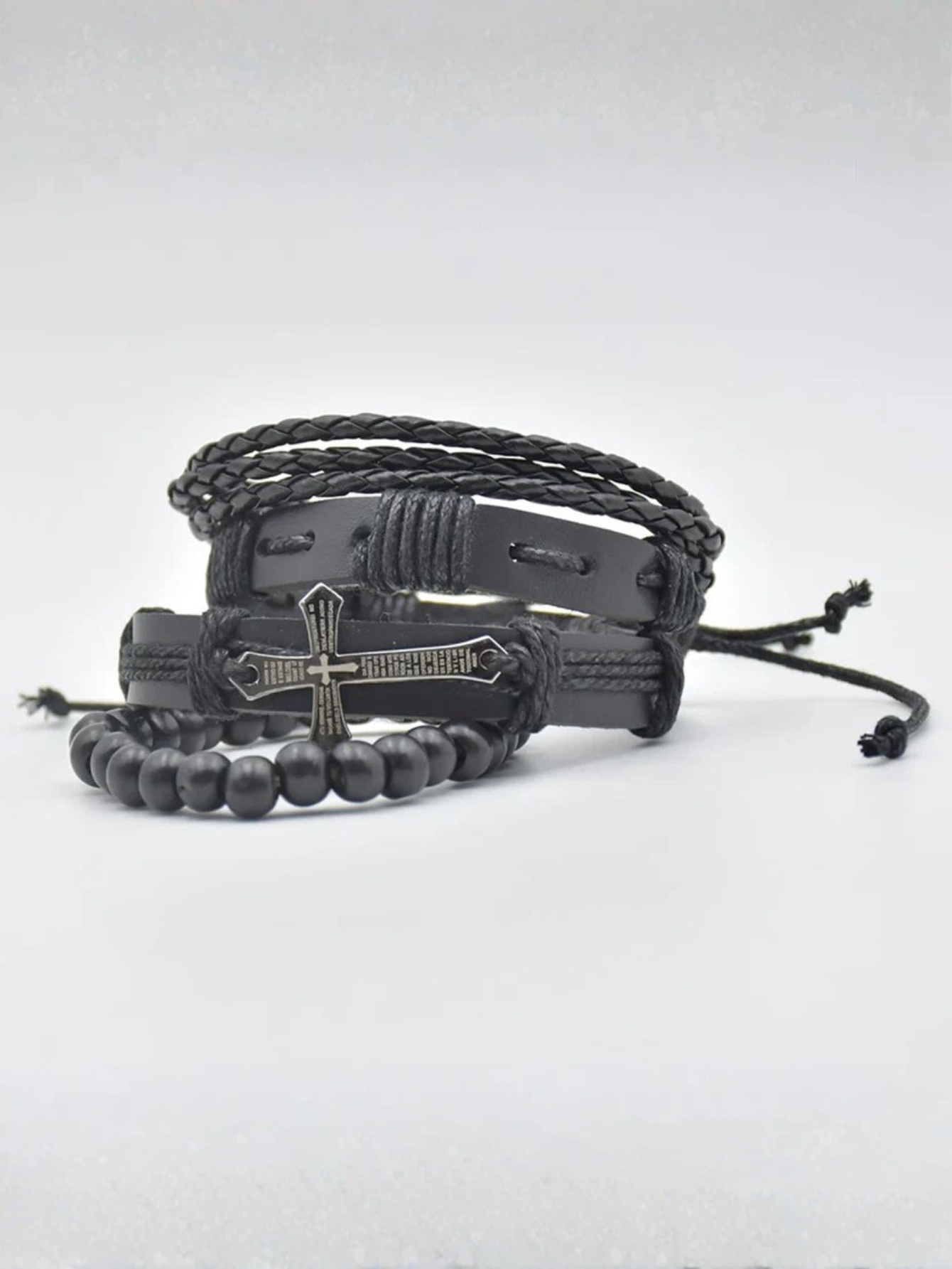 Cross Bracelet Set