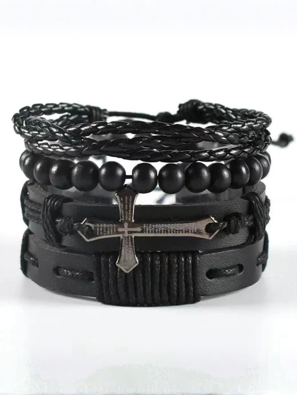 Cross Bracelet Set