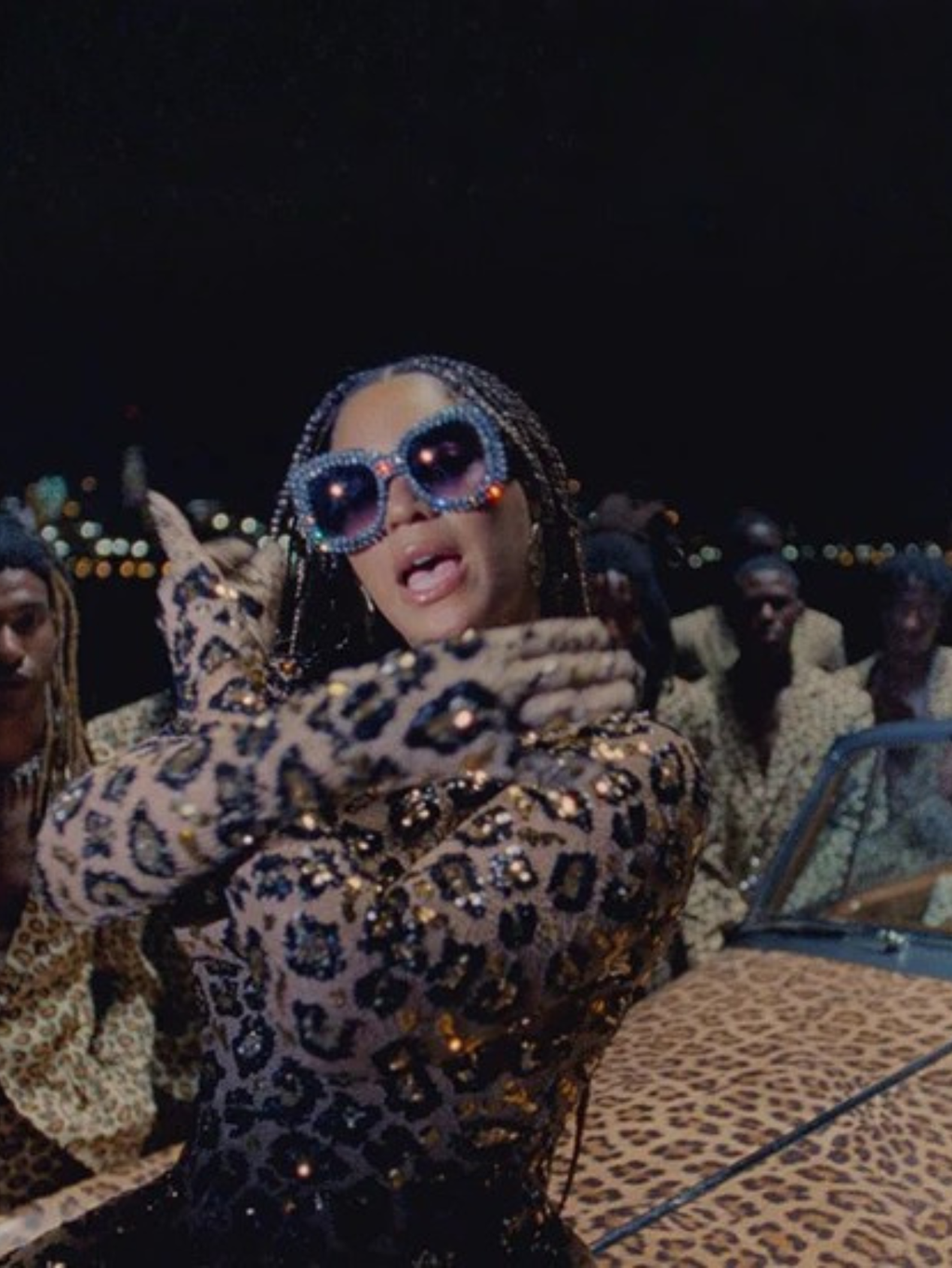 Beyonce Inspired Leopard Lyrical Jumpsuit