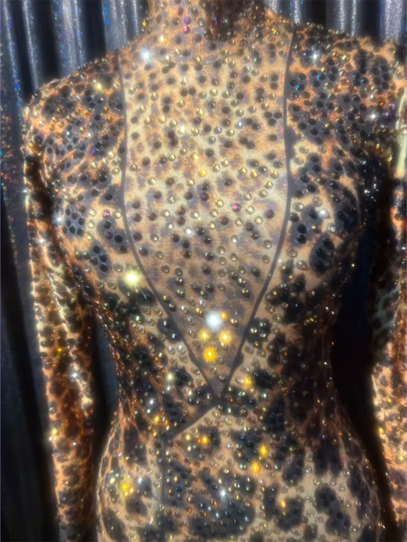 Beyonce Leopard Lyrical Jumpsuit