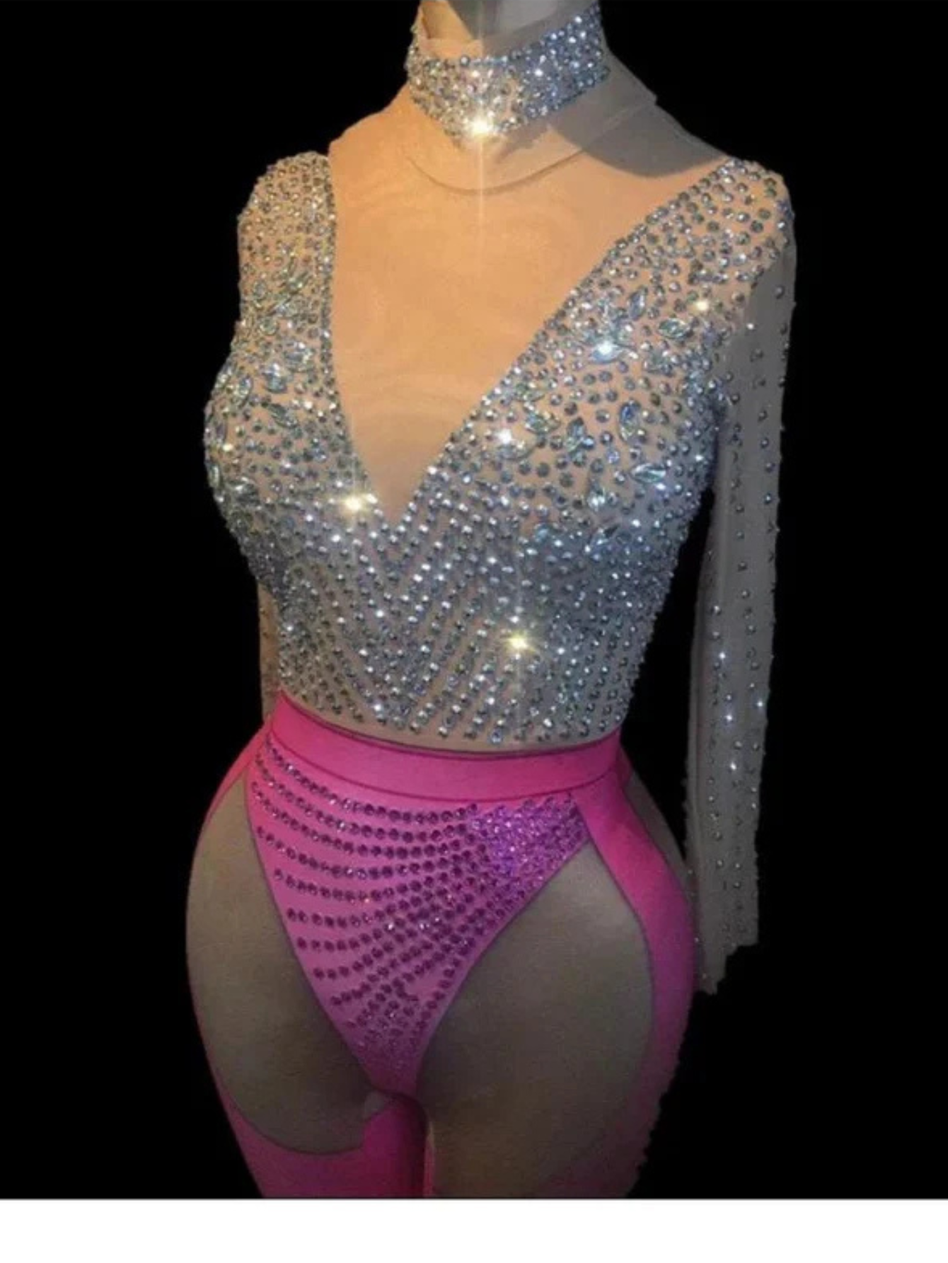 Pink Diamond Dance Costume
