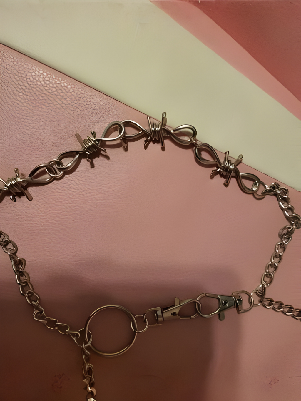 Barbed Wire Wallet Chain