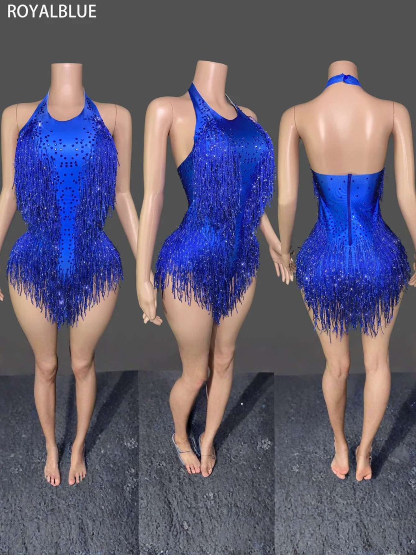 Tina Turner Fringe Dance Costume
