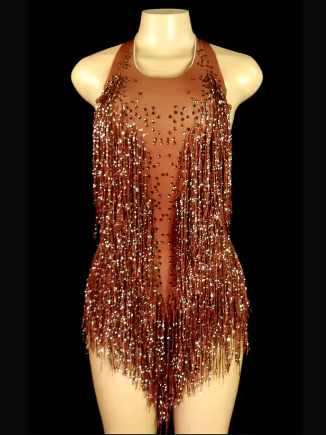 Tina Turner Fringe Dance Costume