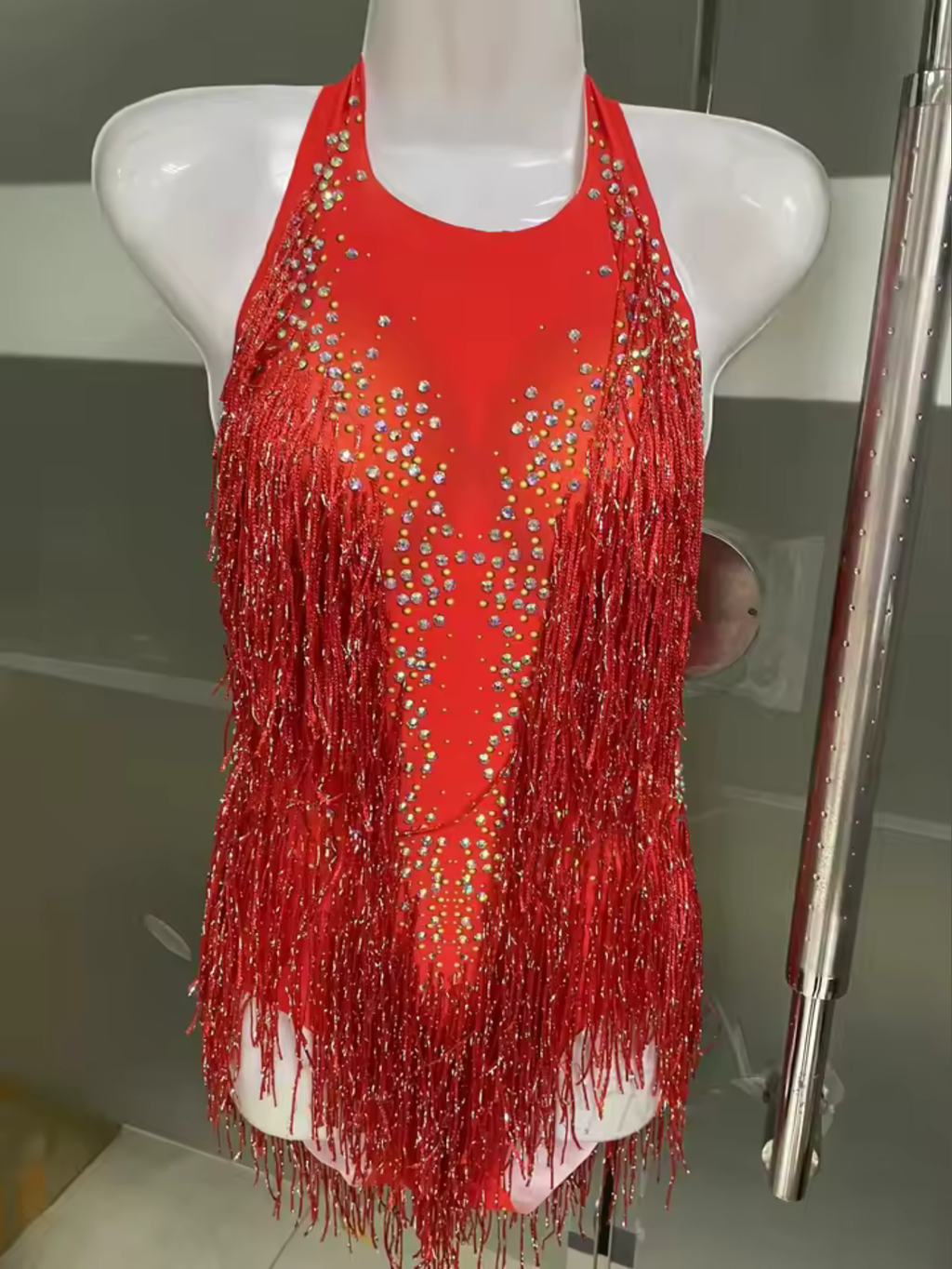 Tina Turner Fringe Dance Costume