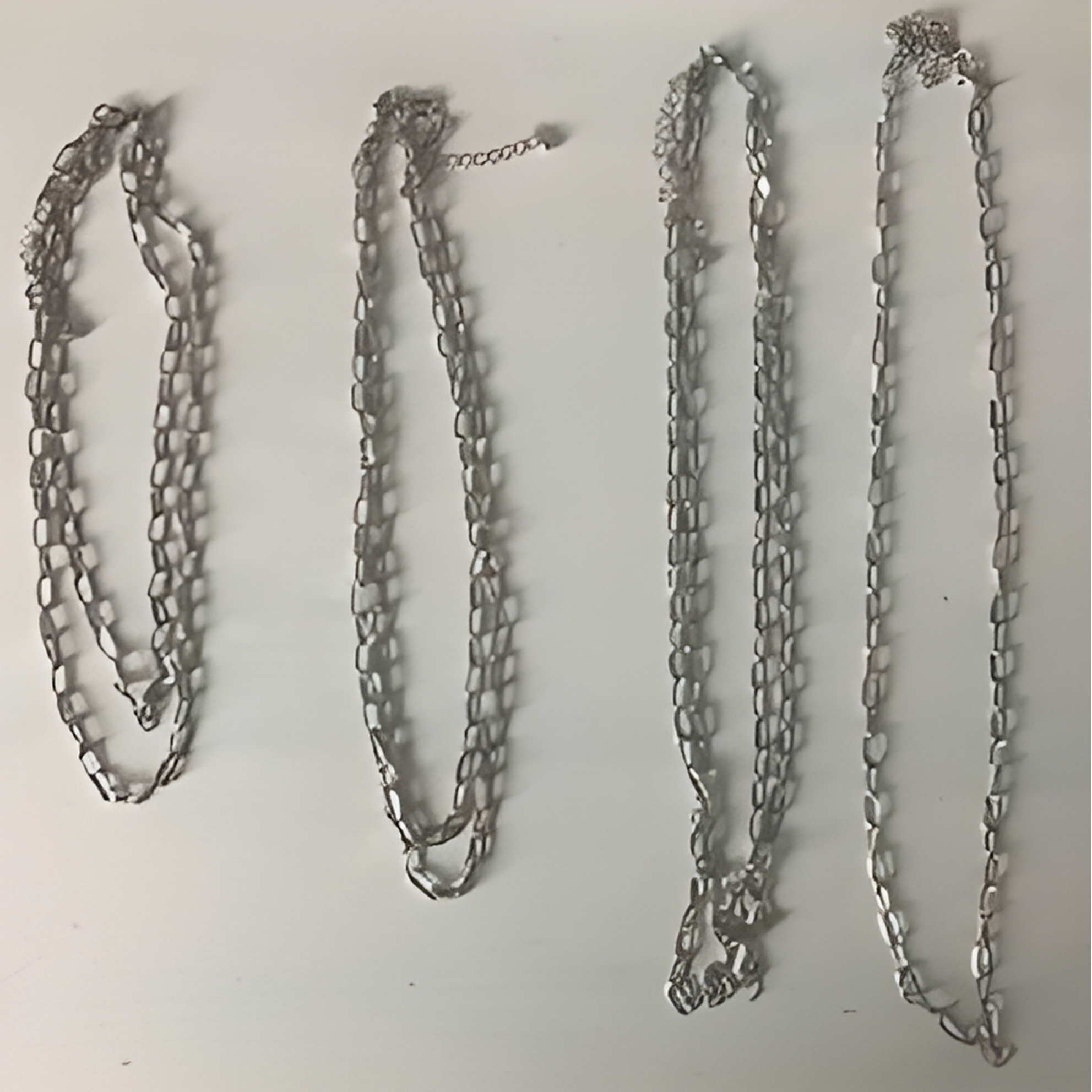 Layered Y2K Chain Necklace