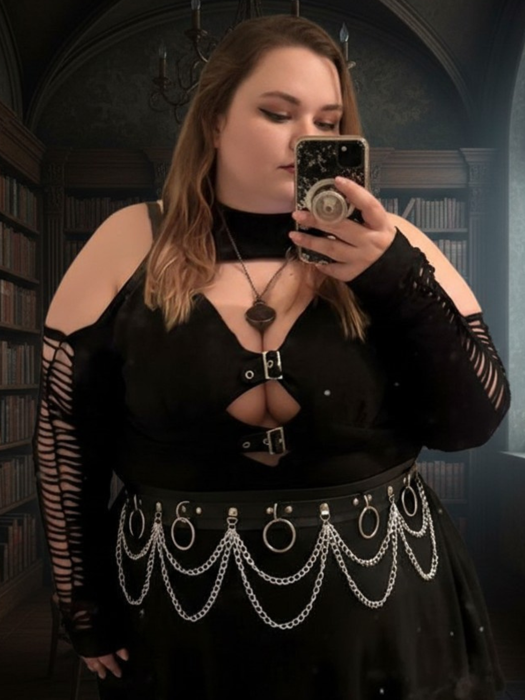 Harness Corset Belt O Ring