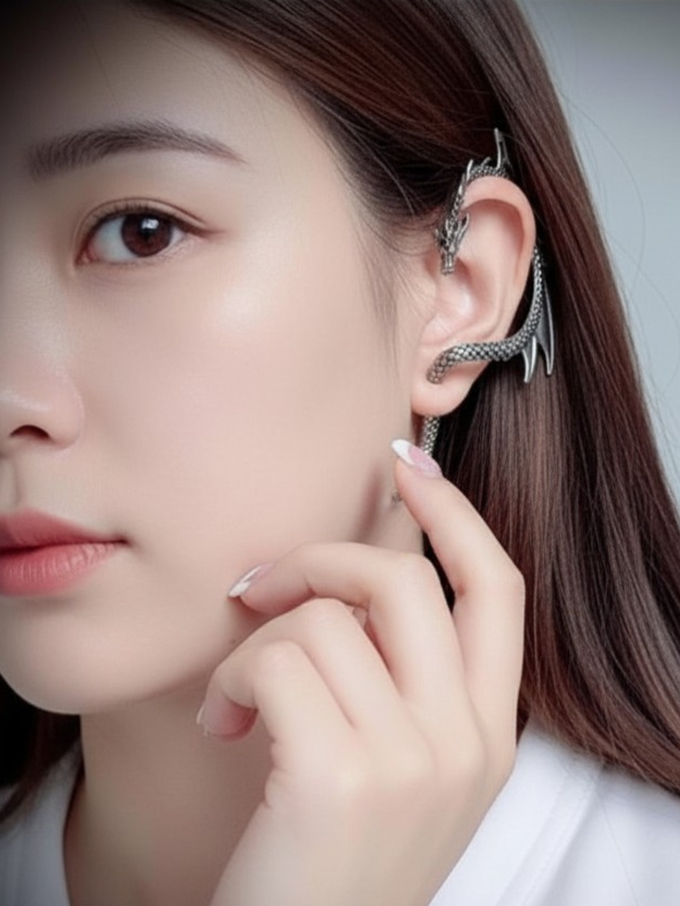 Dragon Earring Punk Y2K
