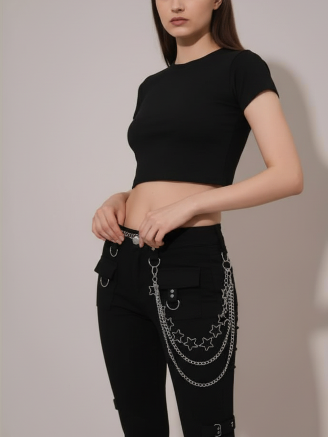Star Astrology Pants Chain