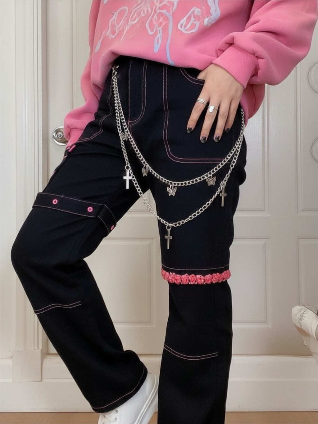 Butterfly Pants Bag Chain