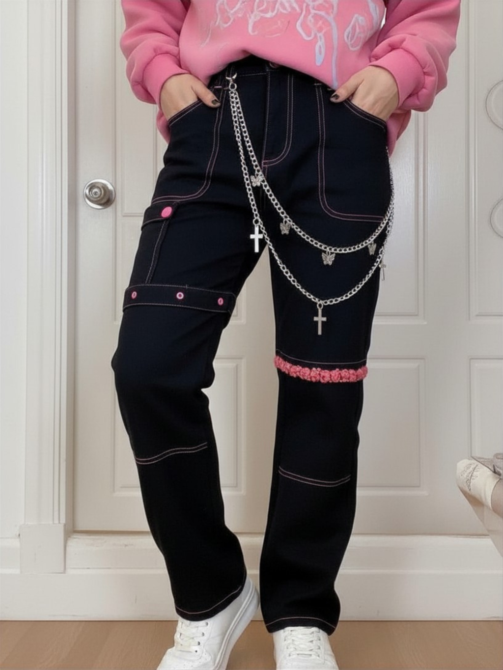 Butterfly Pants Bag Chain