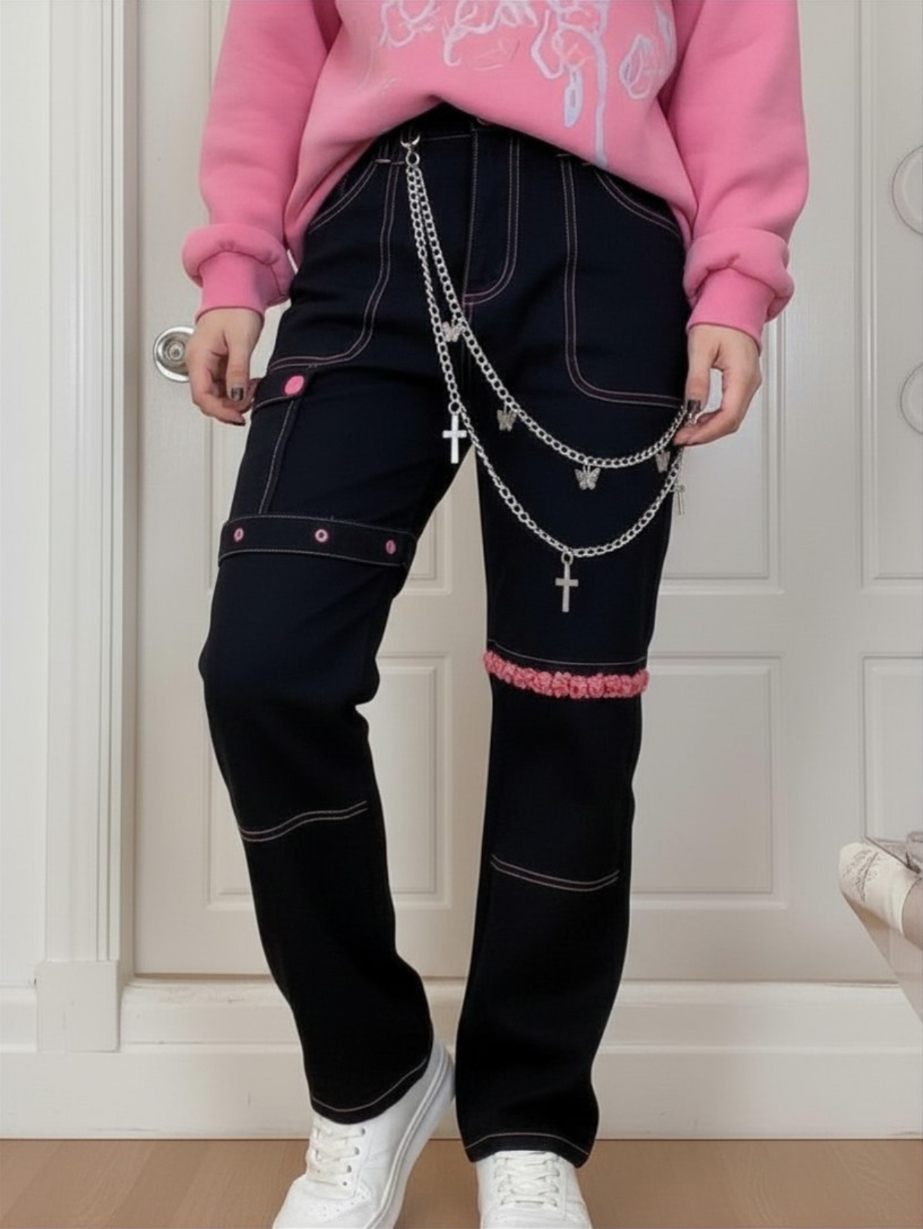 Butterfly Pants Bag Chain