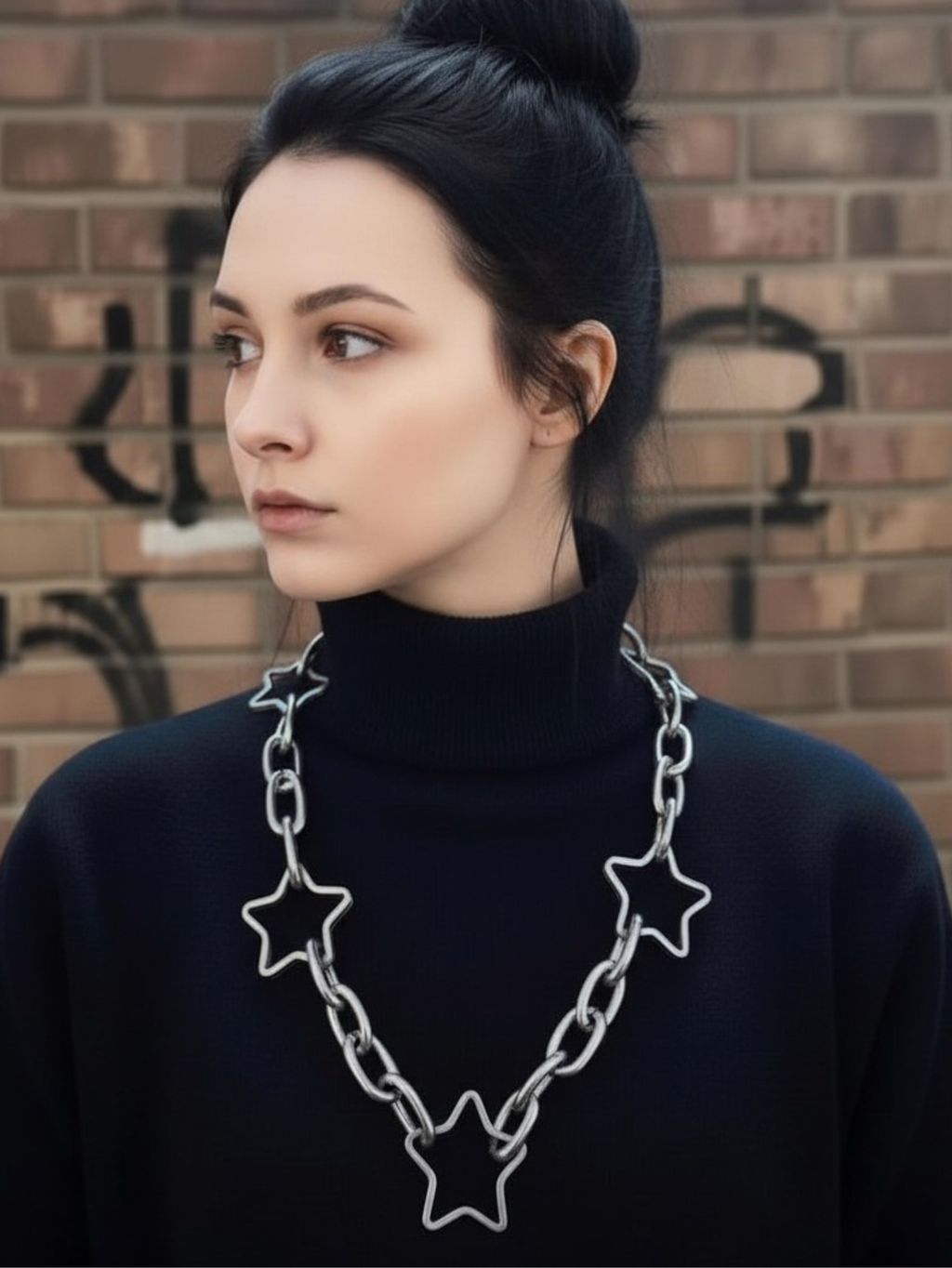 Star Chain Emo Necklace