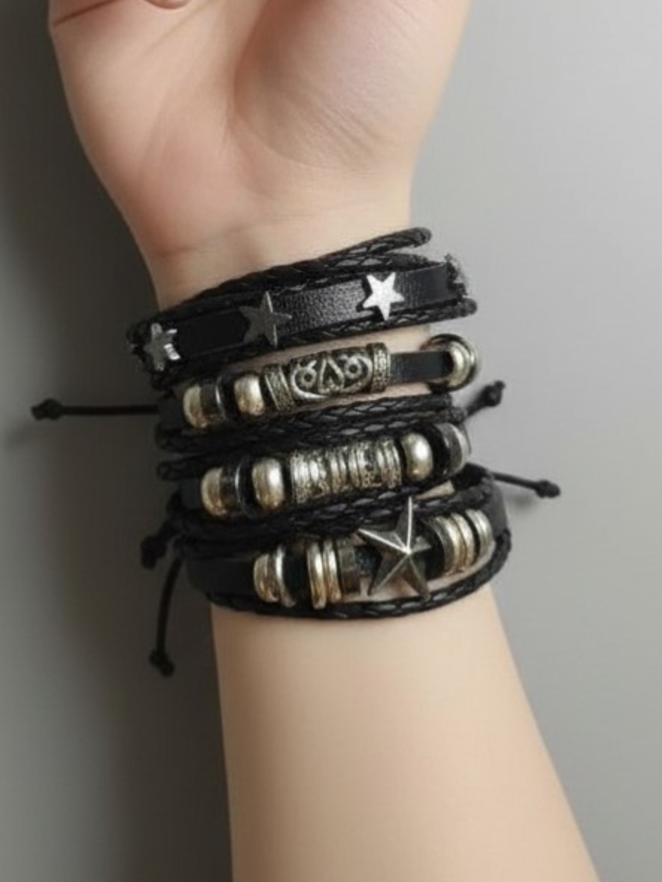 Star Astrology Emo Bracelet