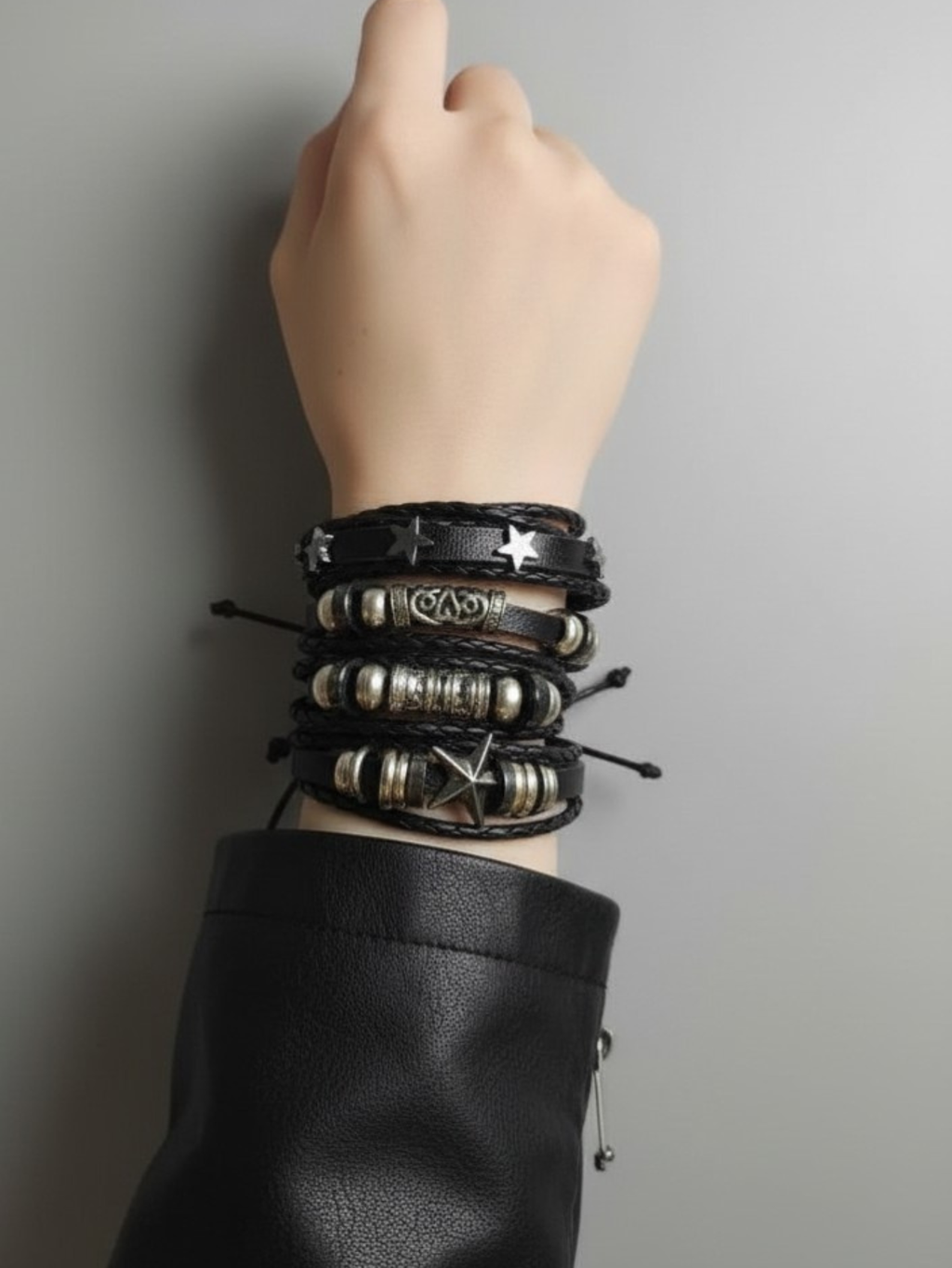 Star Astrology Emo Bracelet