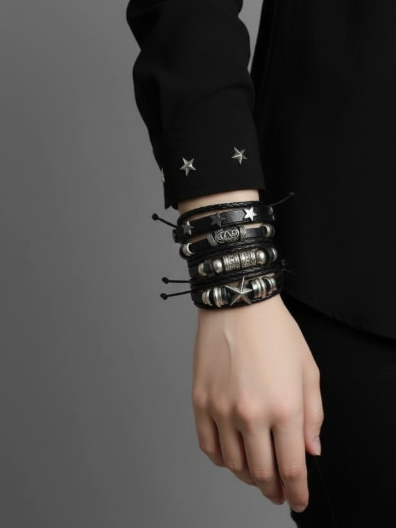 Star Astrology Emo Bracelet