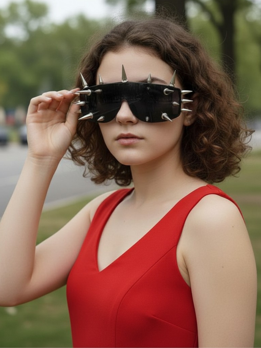 Spiked Punk Rock Sunglasses
