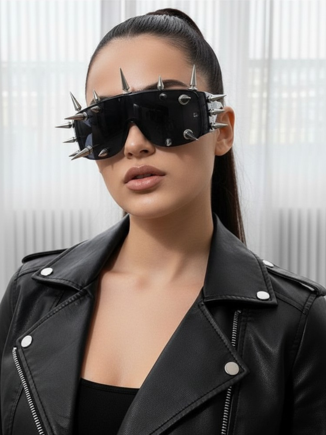 Spiked Punk Rock Sunglasses