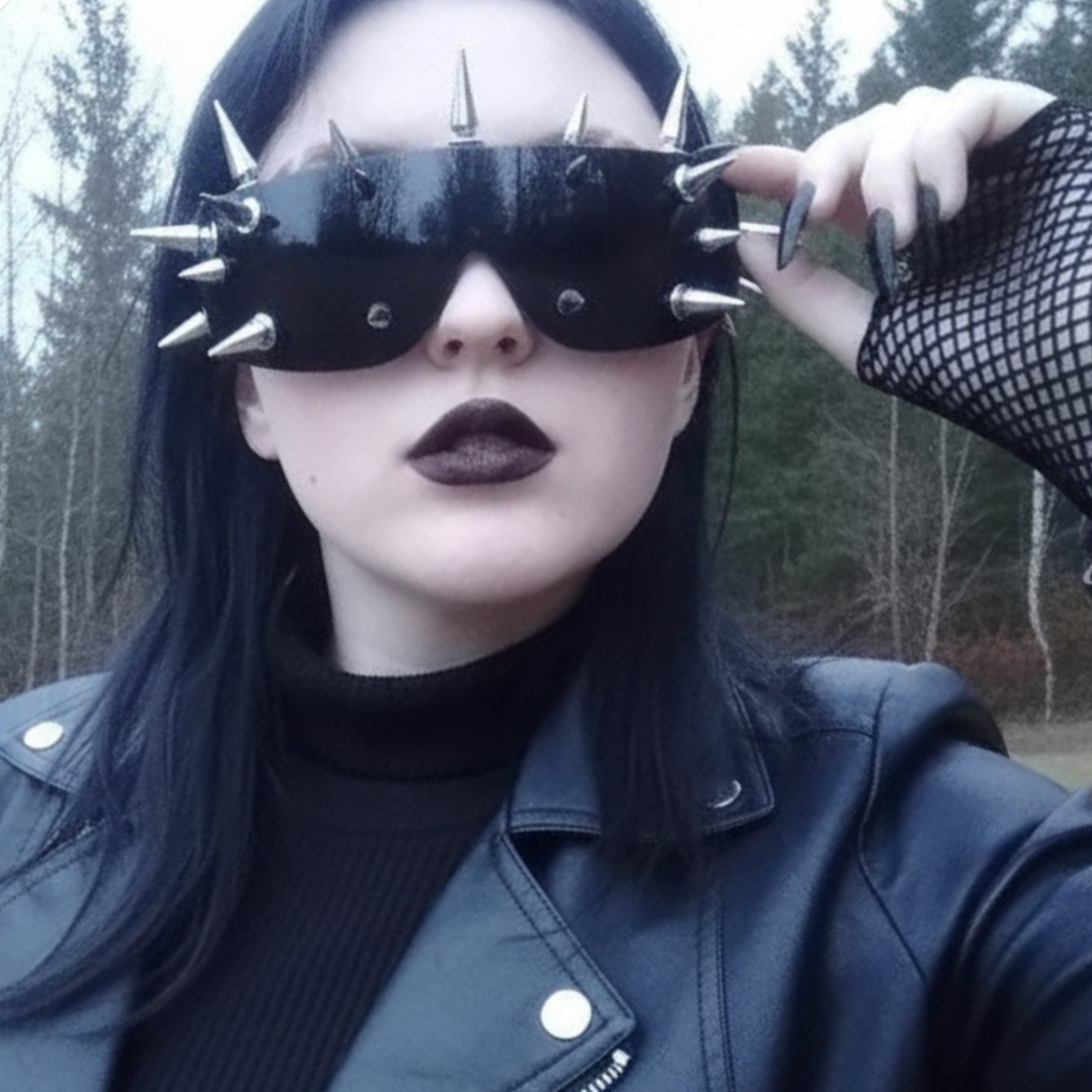 Spiked Punk Rock Sunglasses
