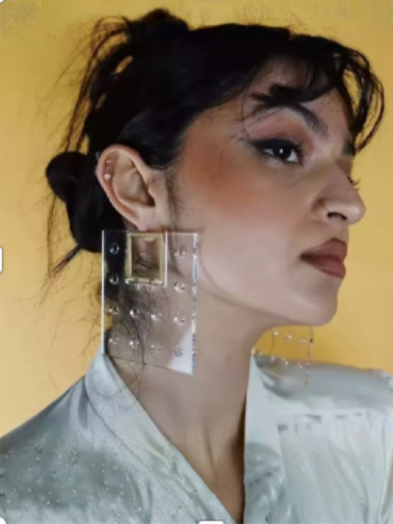 Acrylic Clear Earrings