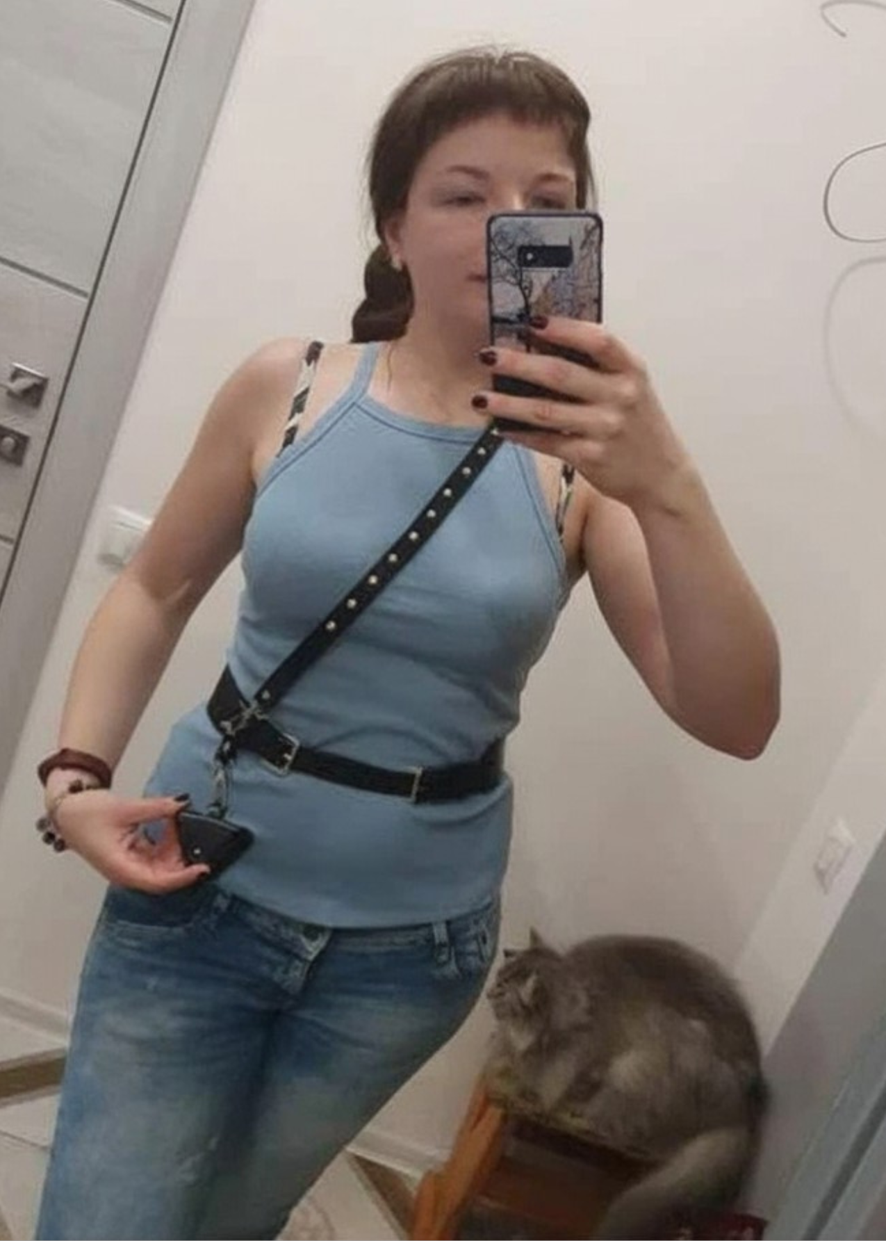 Harness Belt Suspenders & Key Chain