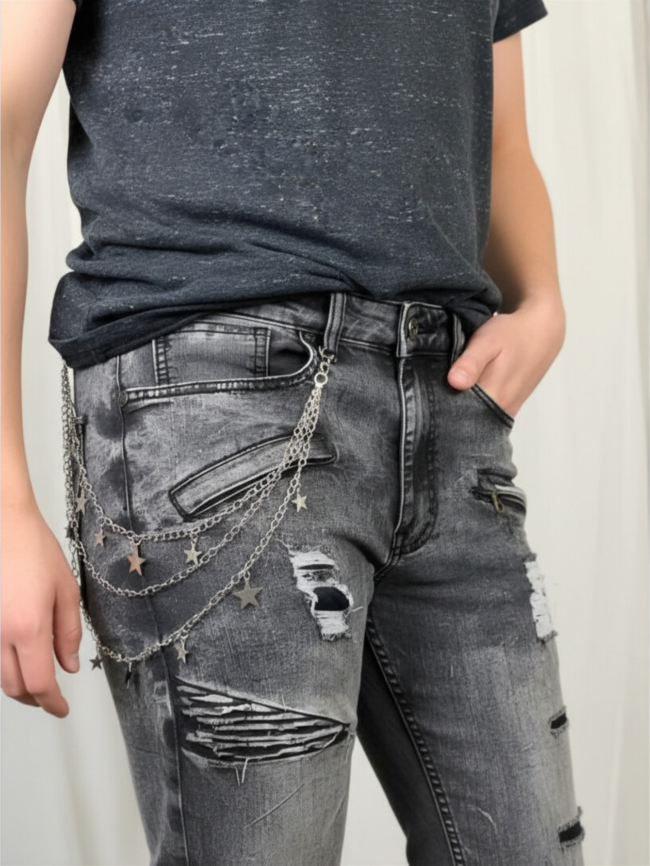 Star Astrology Wallet Chain