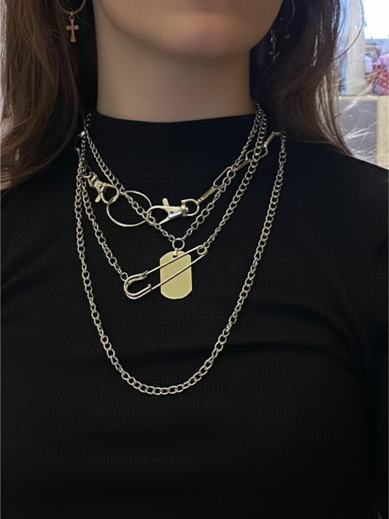 Layered Emo Necklace