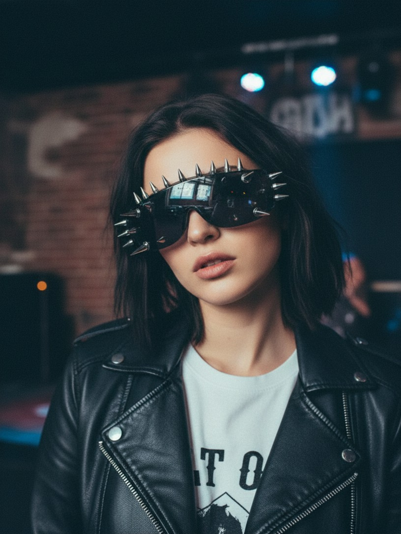 Spiked Punk Rock Sunglasses