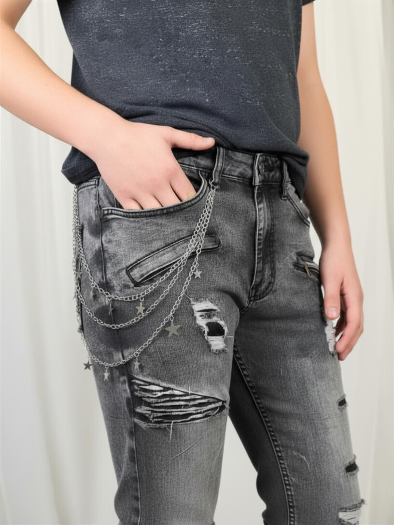 Star Astrology Wallet Chain