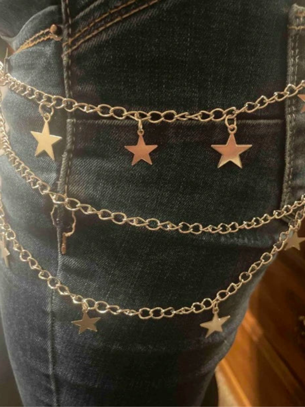 Star Astrology Wallet Chain