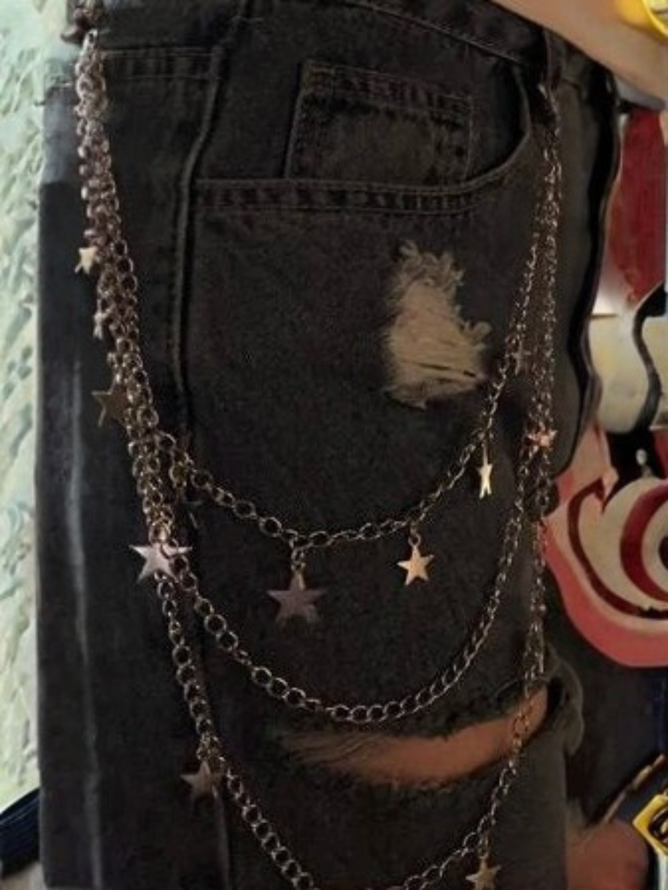 Star Astrology Wallet Chain