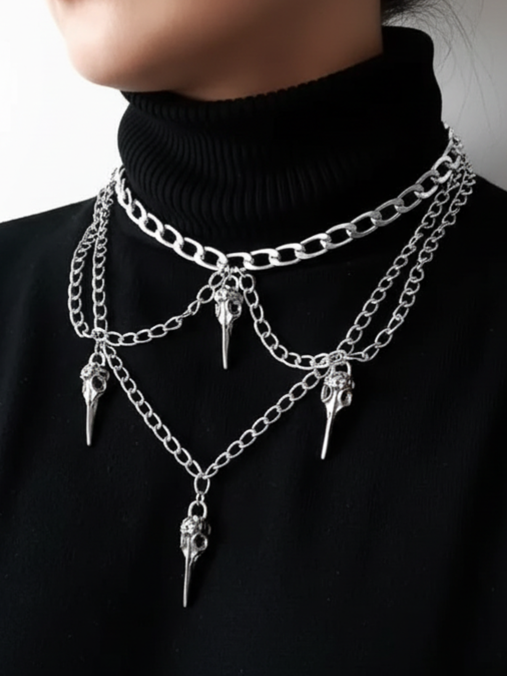 Plague Doctor Necklace Chain