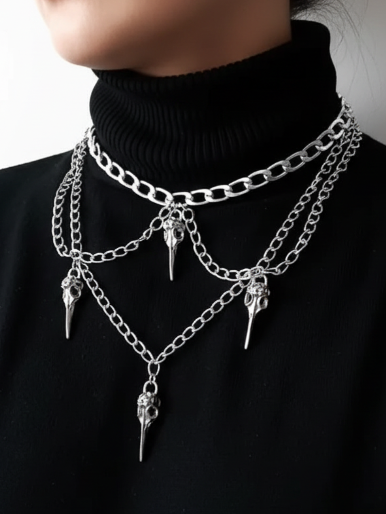 Plague Doctor Necklace Chain