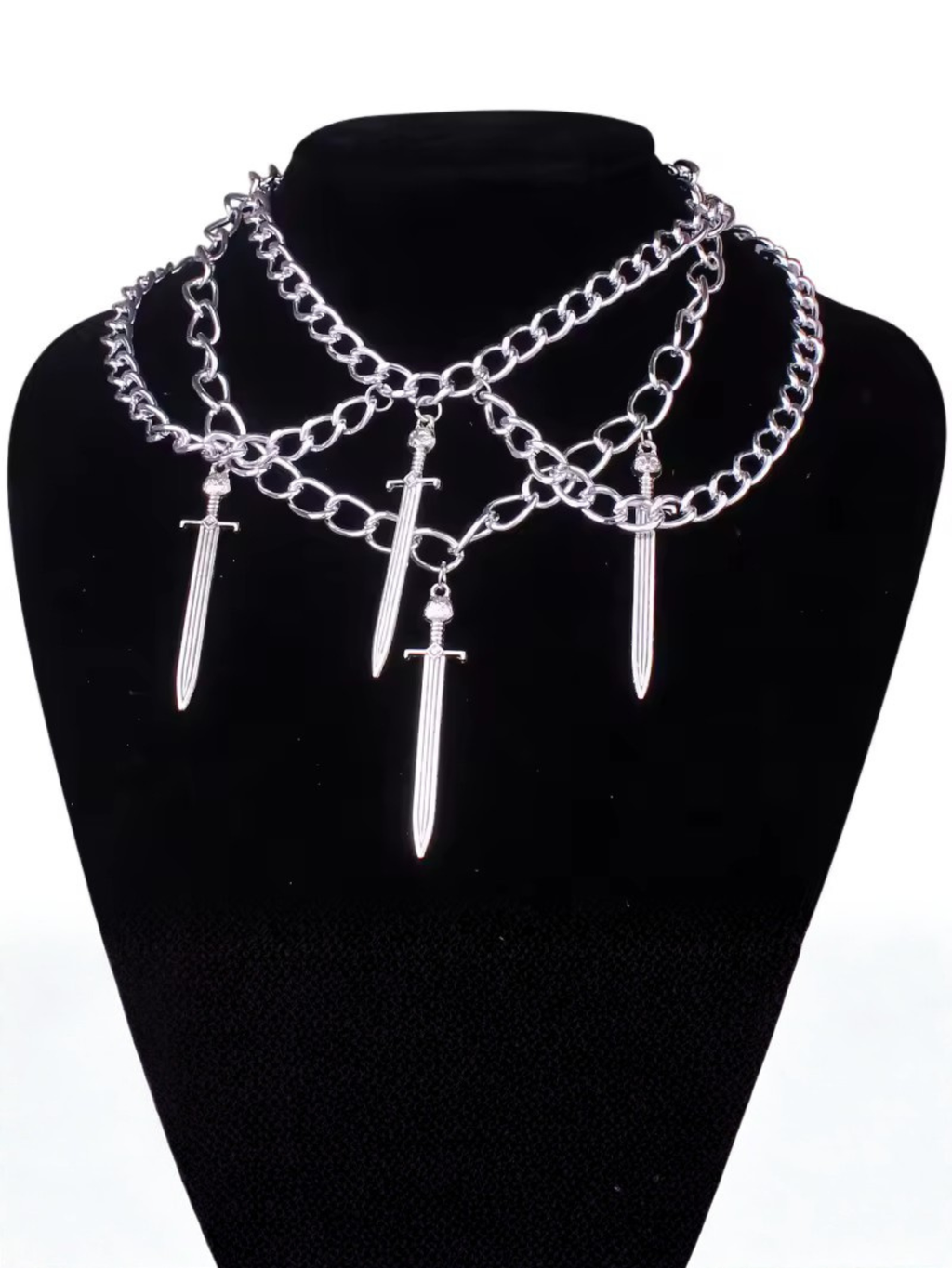 Samurai Dagger Sword Necklace