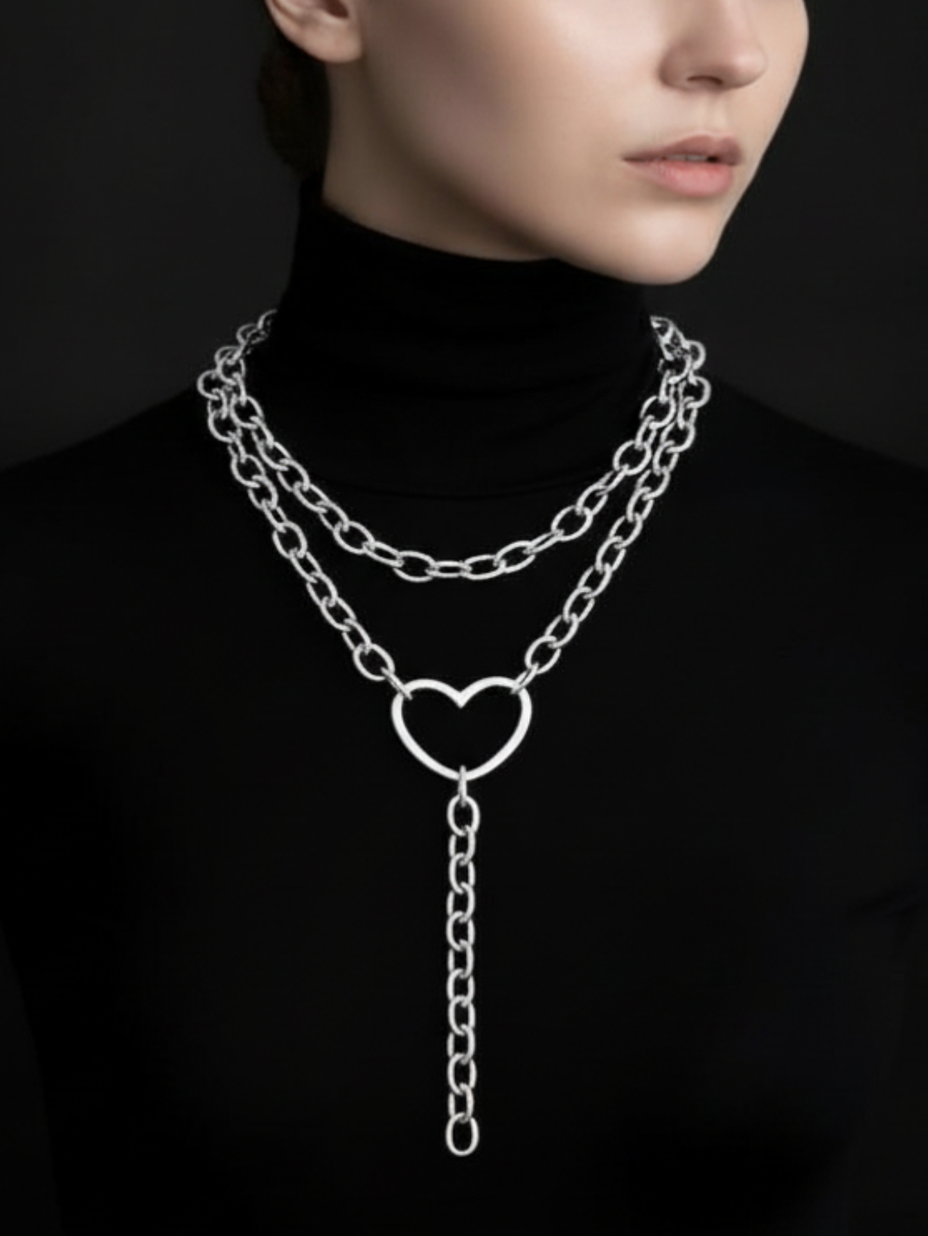 O Ring Chain Necklace