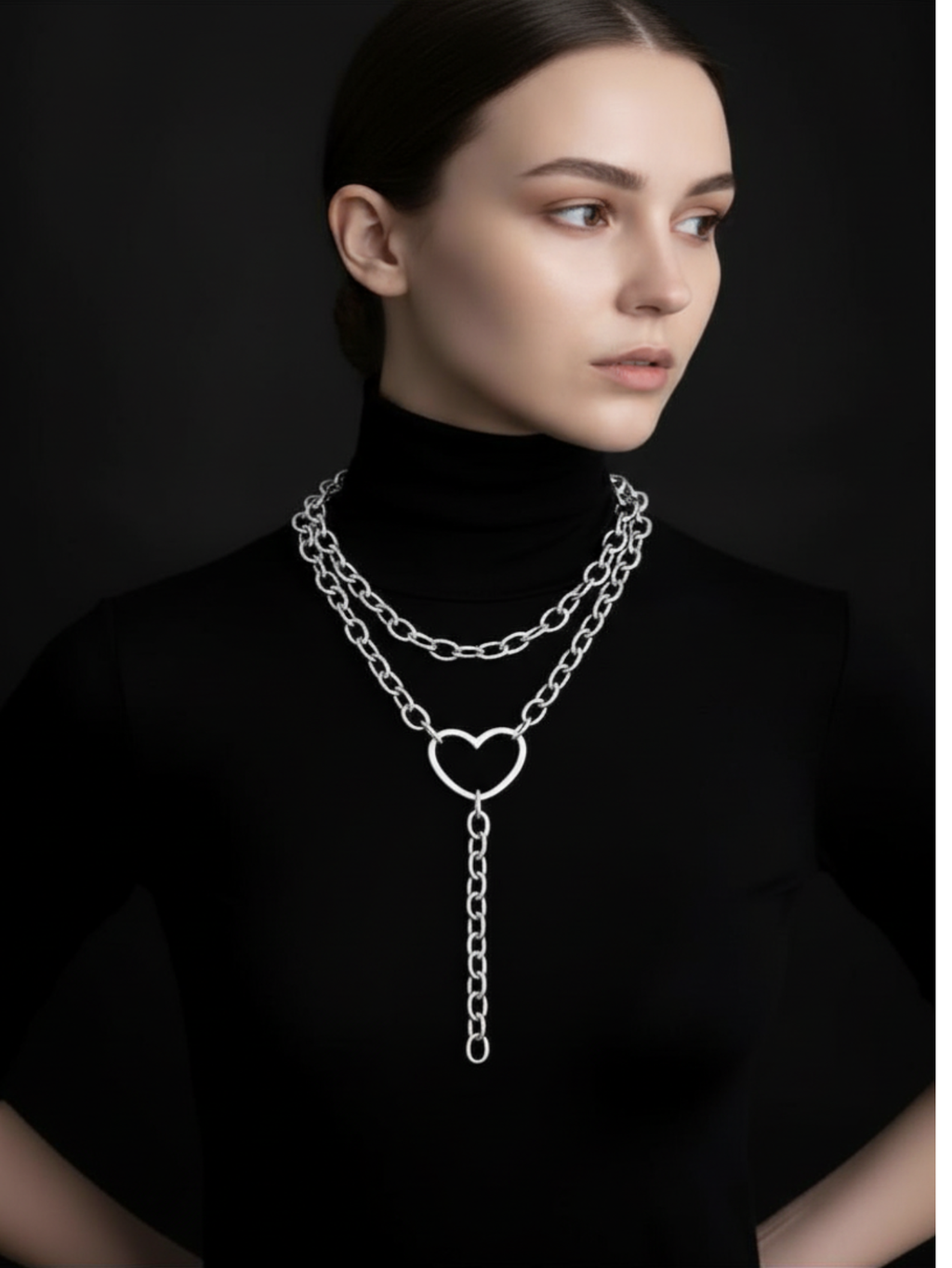 O Ring Chain Necklace