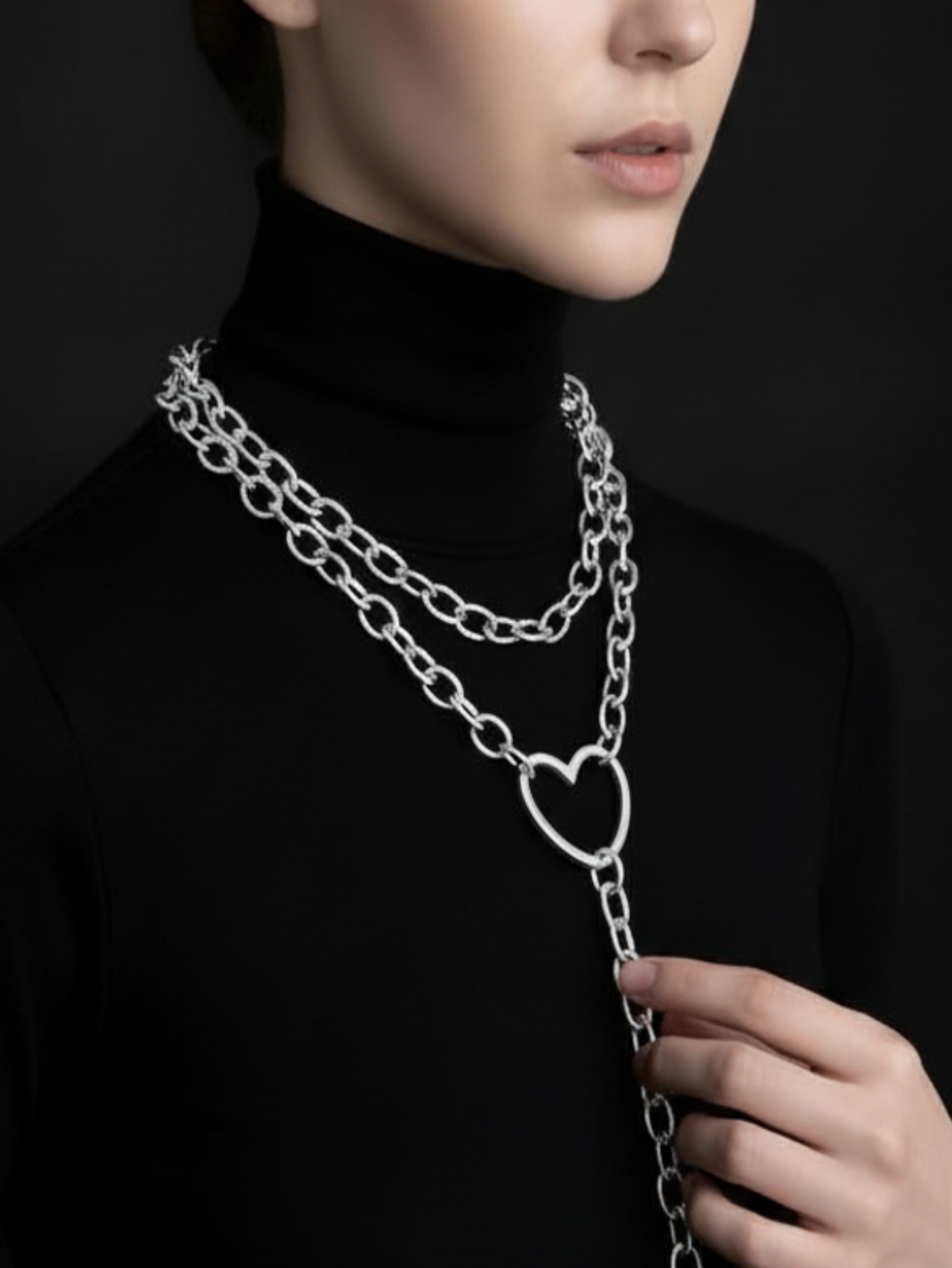 O Ring Chain Necklace